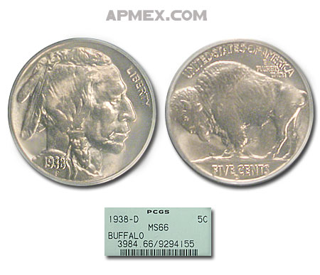 1938 D Buffalo Nickel Value - APMEX